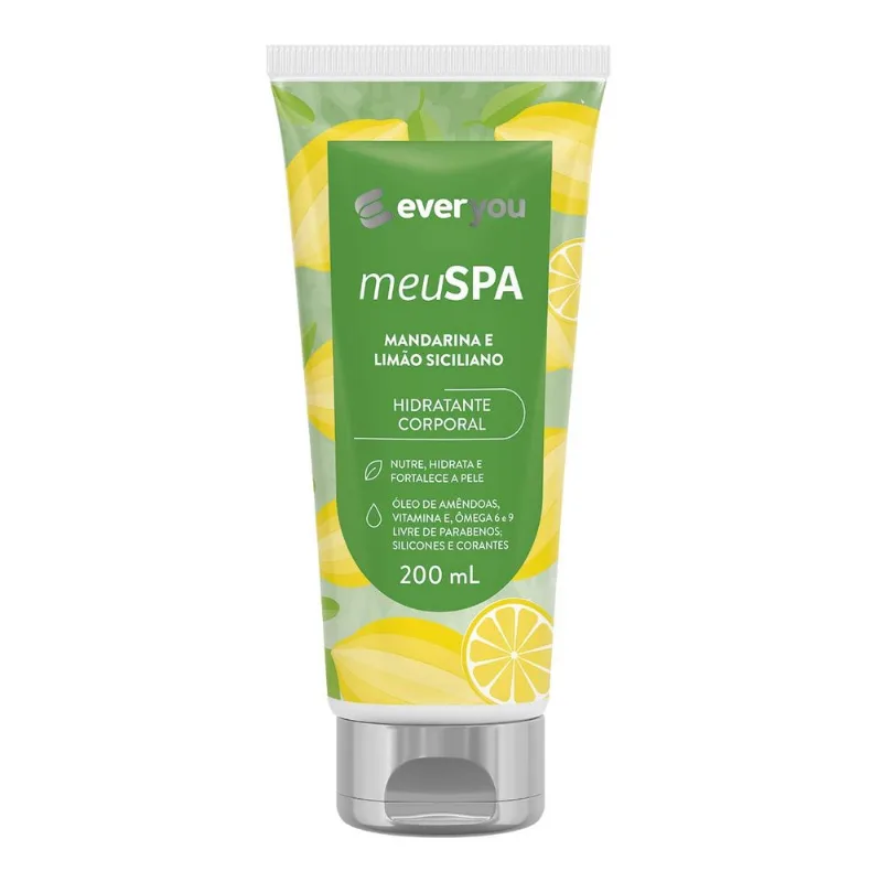 Hidratante Corporal Ever You Meu SPA Mandarina & Limão Siciliano 200ml