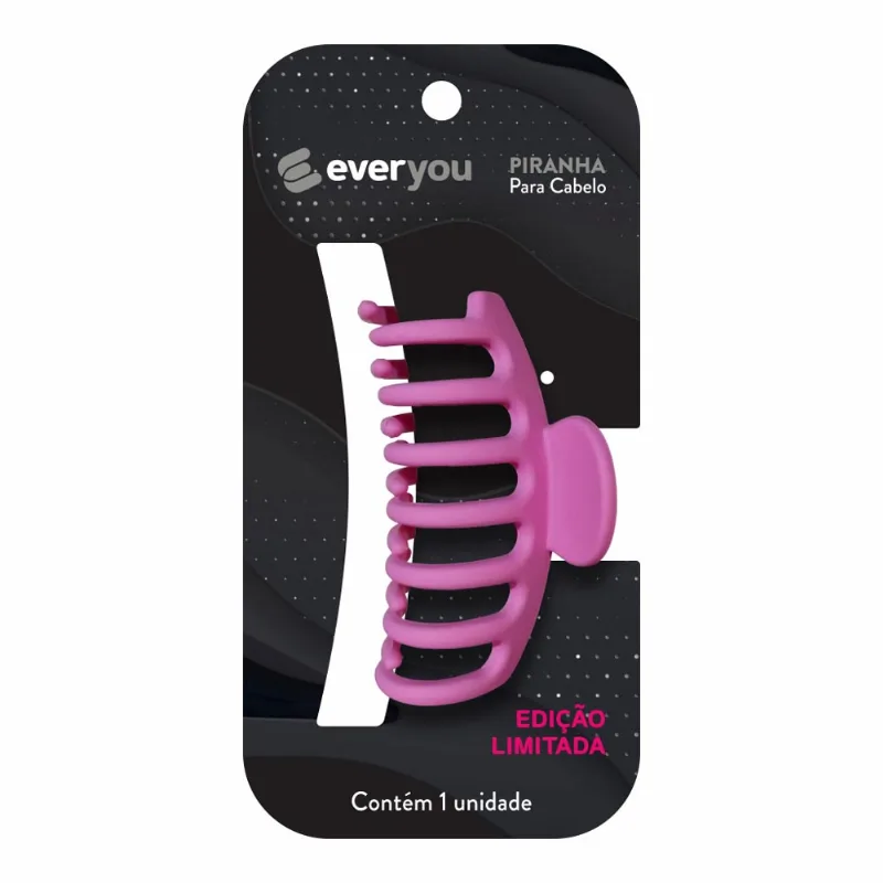 Piranha para Cabelo Ever You Touch Média 1 Unidade Edição Limitada