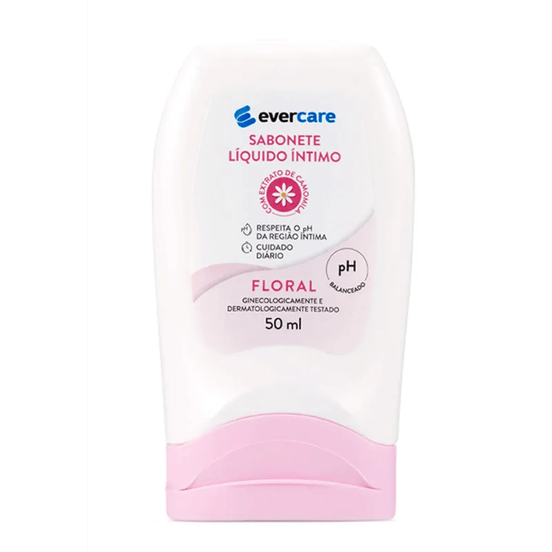 Sabonete Líquido Íntimo Ever Care Floral 50ml