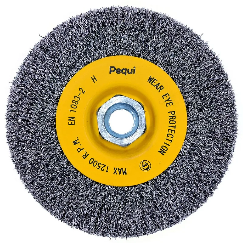 Escova Circular Ondulada Aço Carbono 4.1/2x1/2" M14 Pequi 5221611400 5221611400 - Pequi