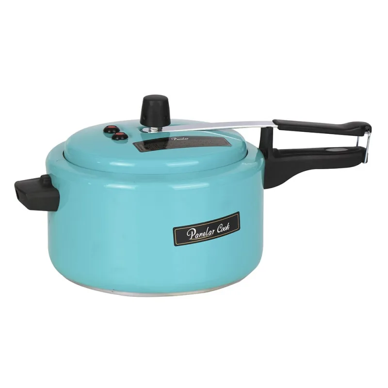 Panela de Pressão 2 Válv. Seg. 5L Verde Anis Panelar Cook - Panelar