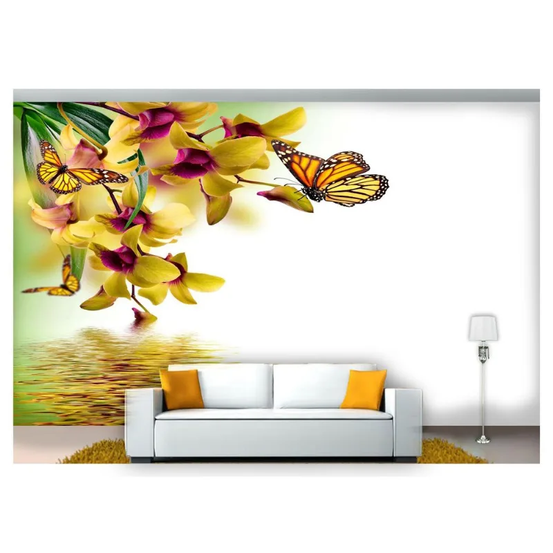 Papel De Parede Floral Flores Textura Sala 3d 3m² Xfl228