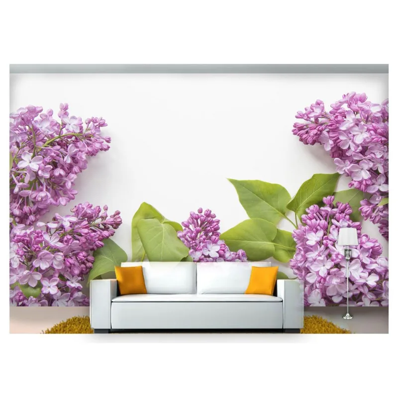 Papel De Parede Flores Floral Flor Natural 3d Nfl189