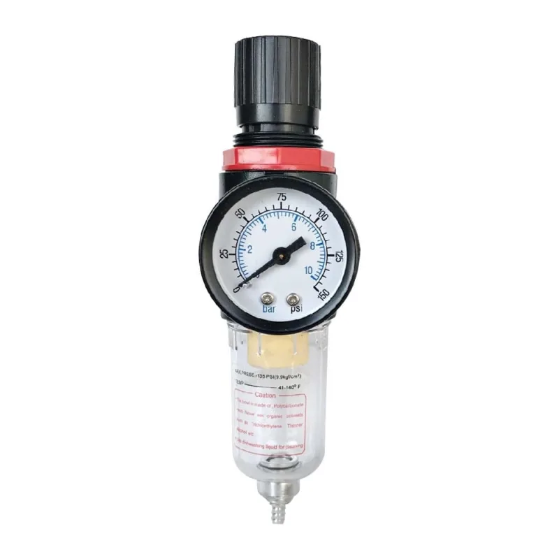 Filtro regulador de ar 1/4 profissional FR00 - Não Disponível