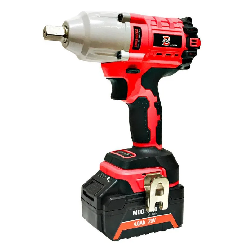 Chave De Impacto 1/2 - 620nm 20v - 2 Baterias - Brushless