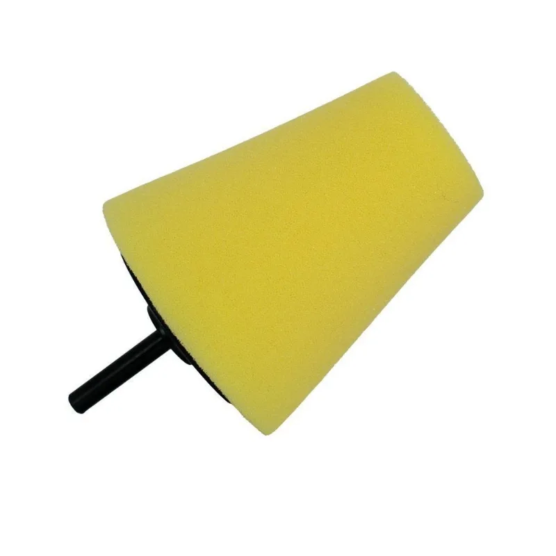 Cone De Polimento De Rodas E Cantos 8cmeixo 06cm- Medio