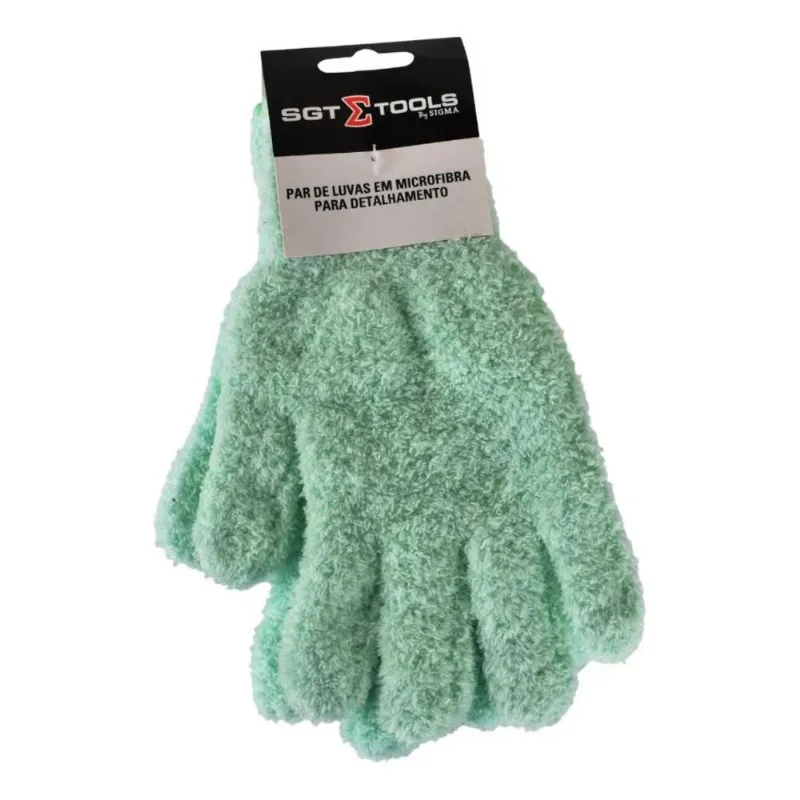 Par De Luvas Em Microfibra Para Detalhamento Sigma Tools