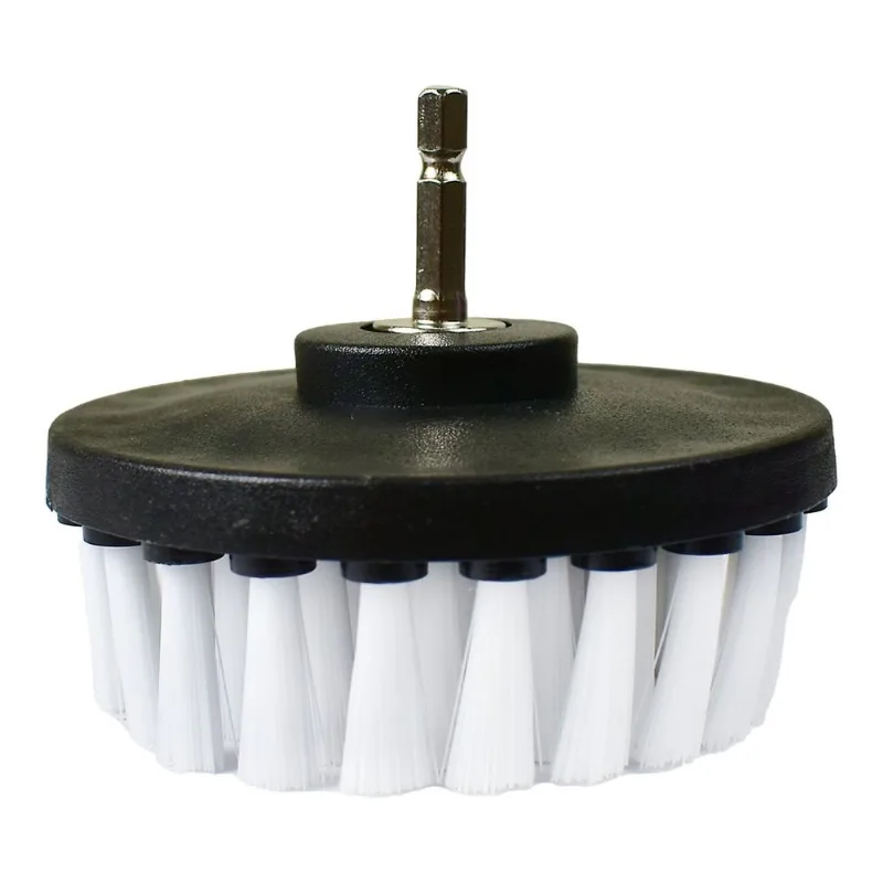 Escova De Limpeza Para Estofados Macia 100mm-m14 P/ Furadeira E Politriz