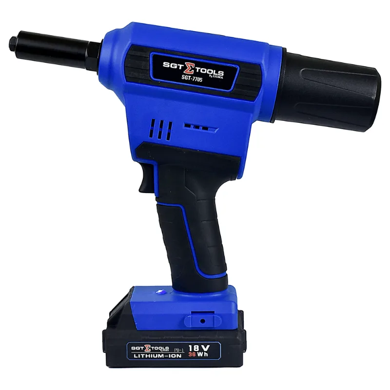 Rebitador Profissional à Bateria 18V Sigma SGT-7705 SGT-7705