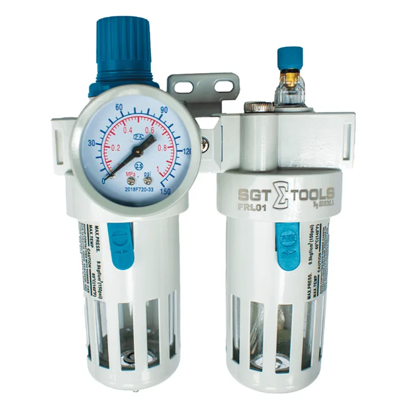 Conjunto Regulador Lubrifil Grande Profissional 1/2" Sigma FRL01 FRL01