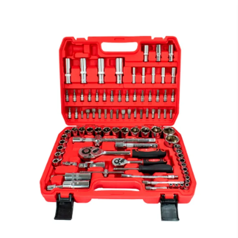 Jogo de Soquetes Sextavados Sigma Tools com 94 Peças 1/4" e 1/2"