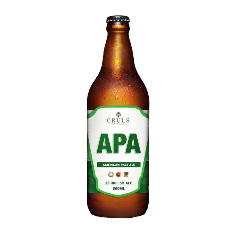 Cerveja Cruls Apa Garrafa 600ml