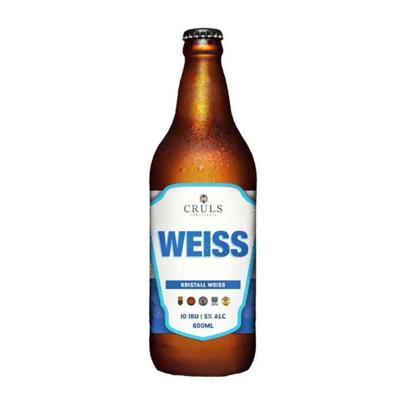 Cerveja Cruls Weiss Garrafa 600ml