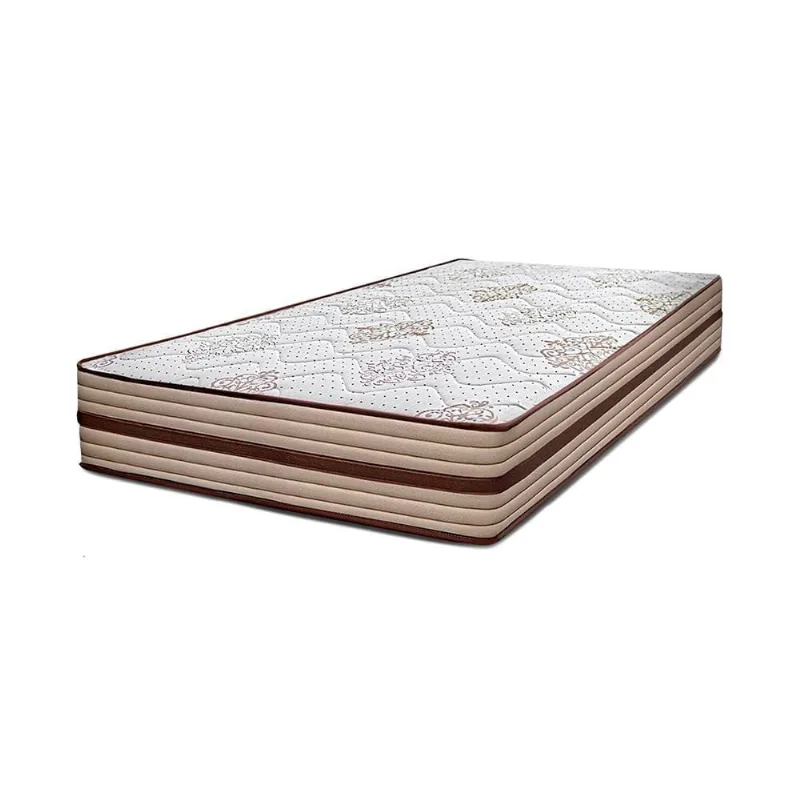 Colchão de Solteiro Cama InBox Livity com Molas Ensacadas e Espuma D26 24x88x188cm – Bege