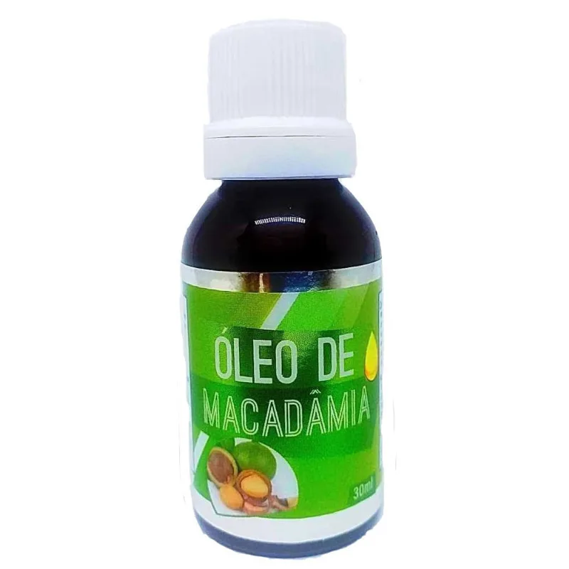 Óleo Vegetal Puro Natural De Macadâmia 30ml - Epa Naturais