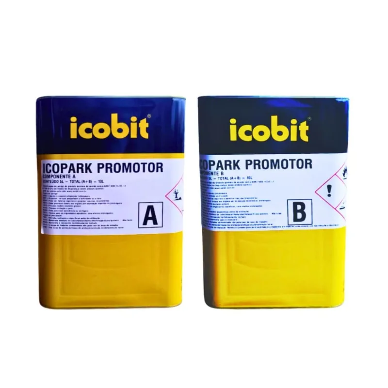kit Promotor e Catalizador Icopark 10kg Icobit - ICOBIT