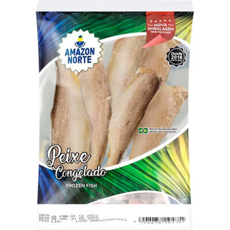 Peixe Pescada Eviscerada Amazon Norte Congelado 500g