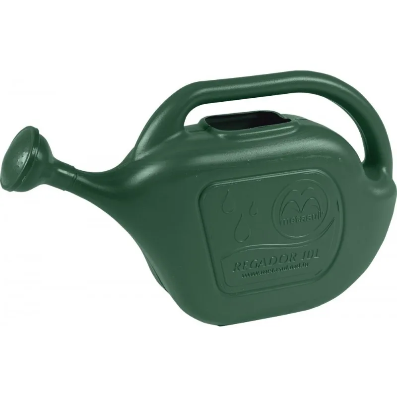regador dual flux 10l metasul verde - 013202003