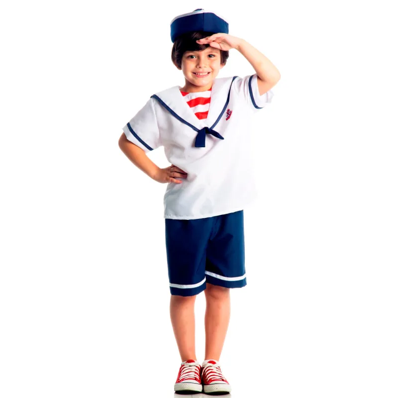 Fantasia Marinheiro Infantil - Profissões - Temas - Artigos Para Festa