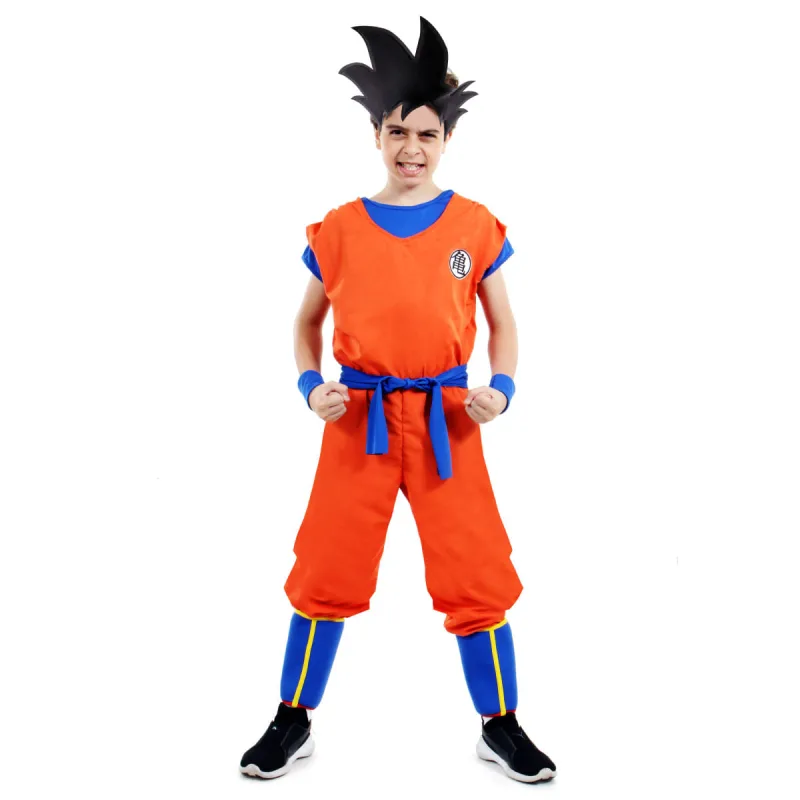 Fantasia Goku Infantil - Dragon Ball Z - Ladybug - Artigos Para Festa