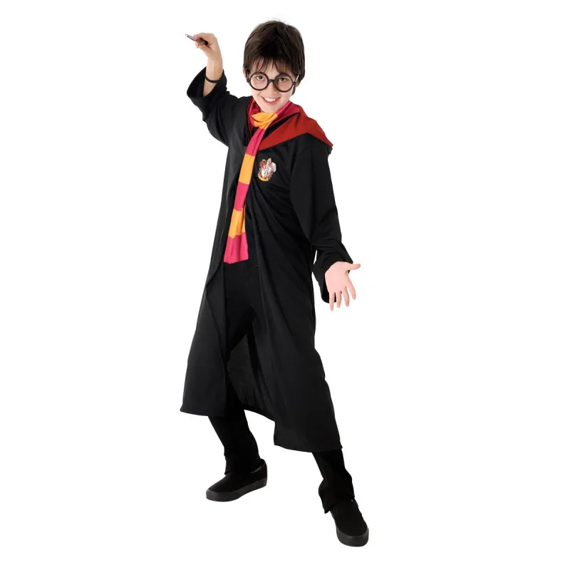 Fantasia Harry Potter Grifinória Infantil - Harry Potter - Filmes - Artigos Para Festa