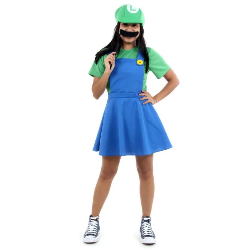 Fantasia Luigi - Super Mário World Abrakadabra Fantasias