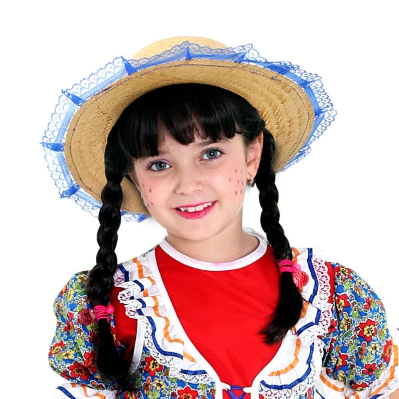 Chapéu De Palha Festa Junina Tamanho Único - Abrakadabra