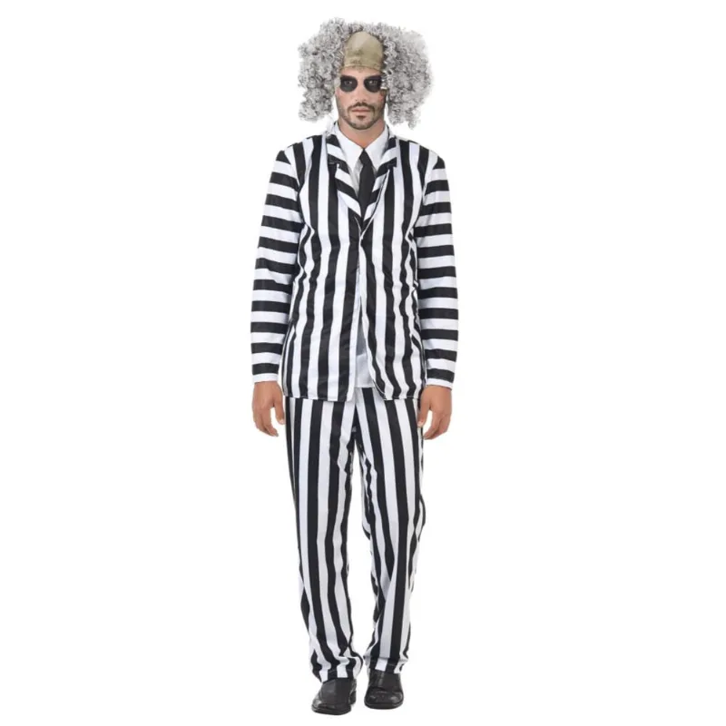 Fantasia Beetlejuice Adulto Halloween