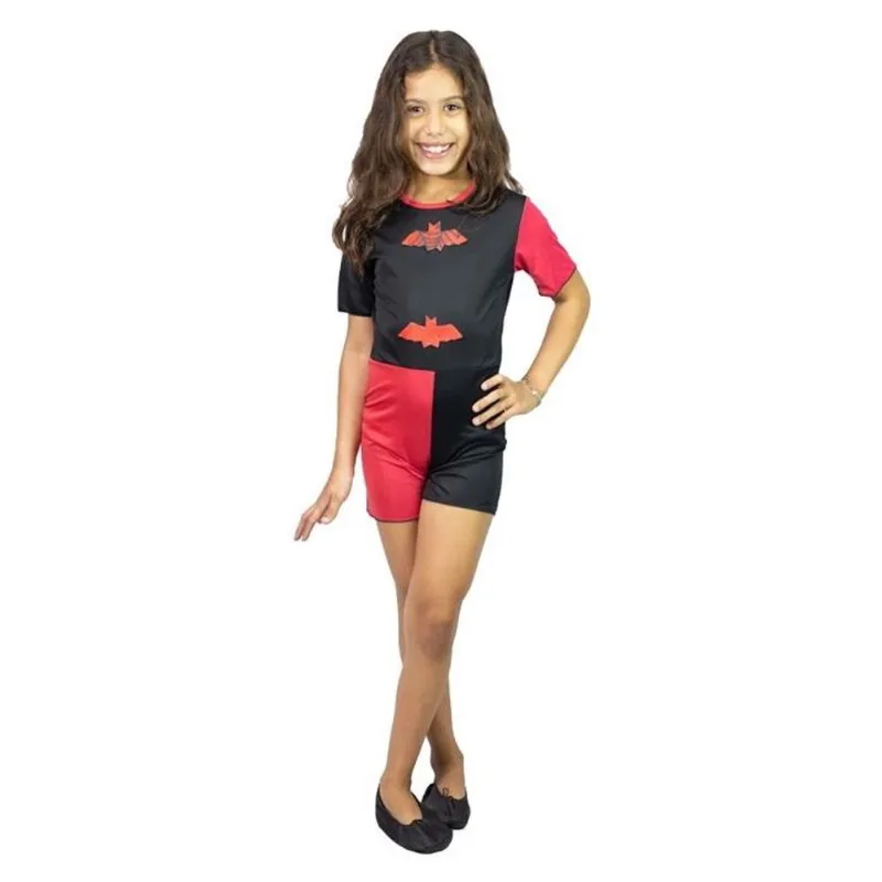 Fantasia de Vampira Infantil Morceguinha de Halloween