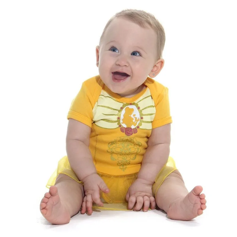 Body com Saia Bebe Bela - Tamanho G (de 6 a 9 meses) - 920422- Sulamericana