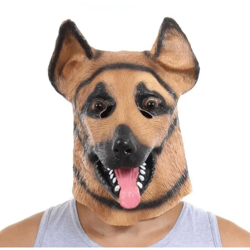 Máscara De Cachorro Latex Adulto Tamanho Único Abrakadabra