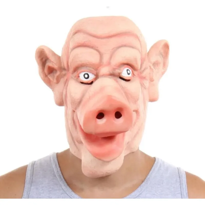 Máscara Porco Latex