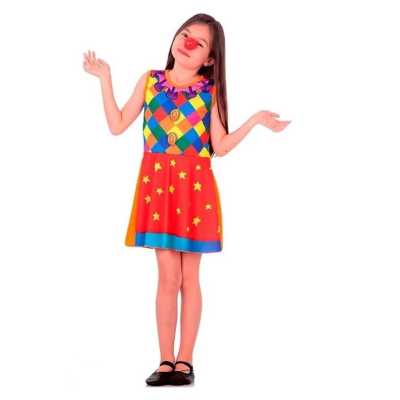 Fantasia de Palhacinha Infantil Sulamericana