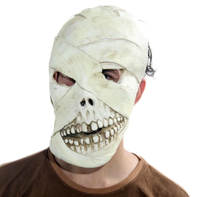 Máscara De Múmia Para Halloween Abrakadabra Fantasias