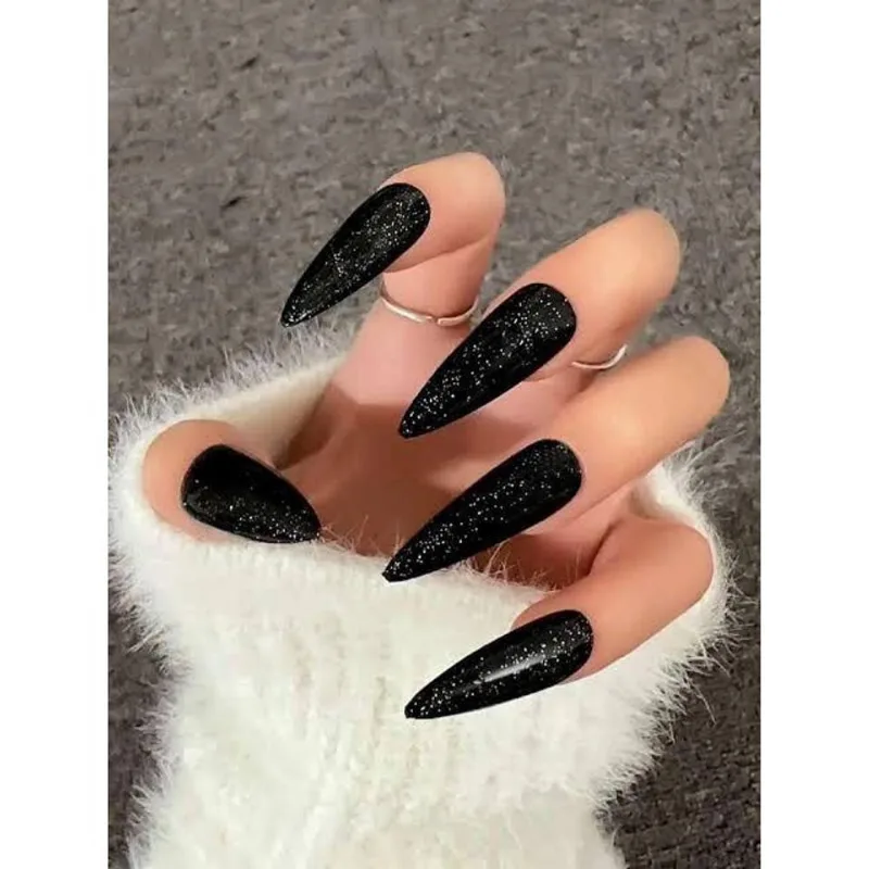 Unhas Pretas Acessório Para Fantasias