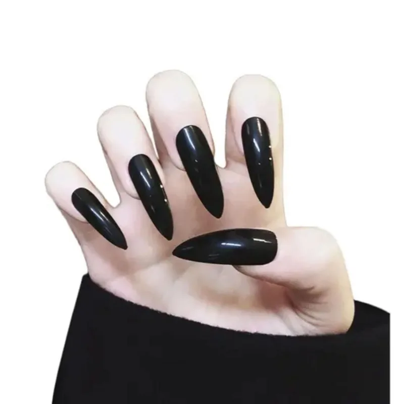 Unhas Pretas Acessório Para Fantasias