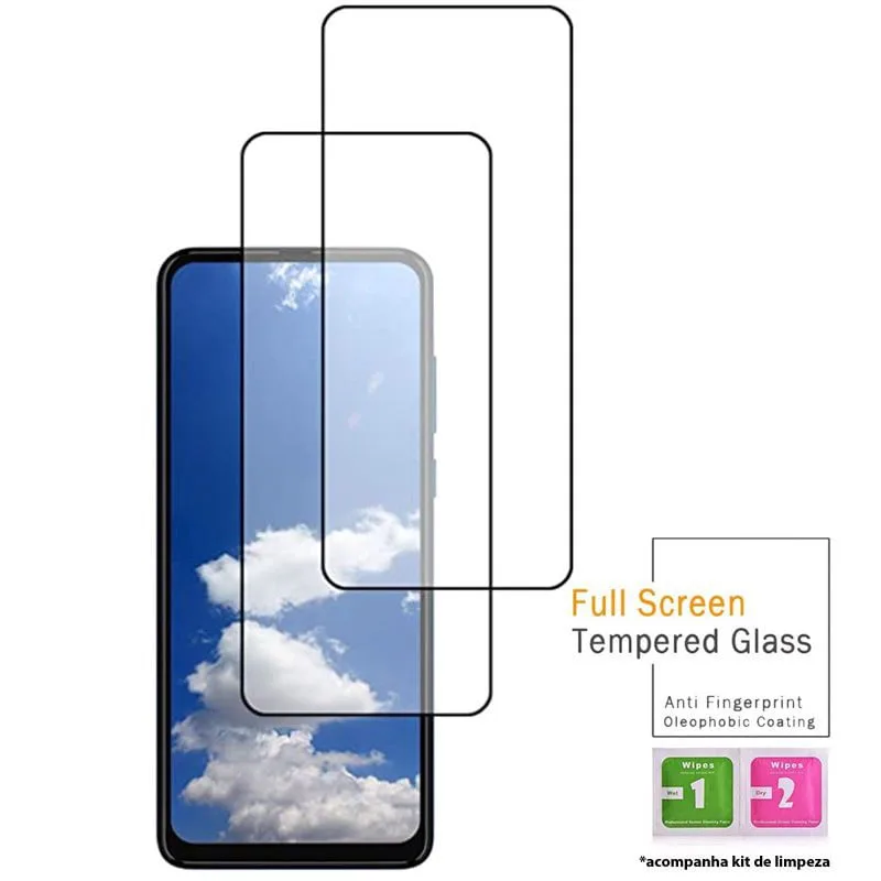 Kit 2x Película Vidro 3D Motorola One Action + Kit Aplicação - Motorola - Celulares E Smartphones