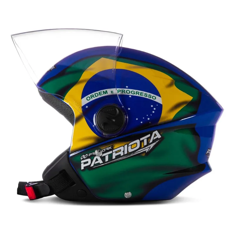 Capacete Aberto Pro Tork New Liberty 3 Patriota Azul Tam.60