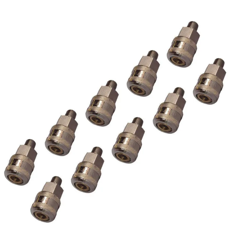 Kit 10 Engate Rápido Macho 1/4'' Lub-2000a Lubefer
