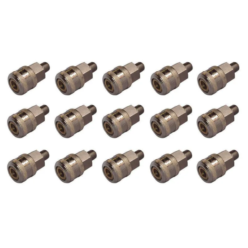 Kit 15 Engate Rápido Macho 1/4'' Lub-2000a Lubefer