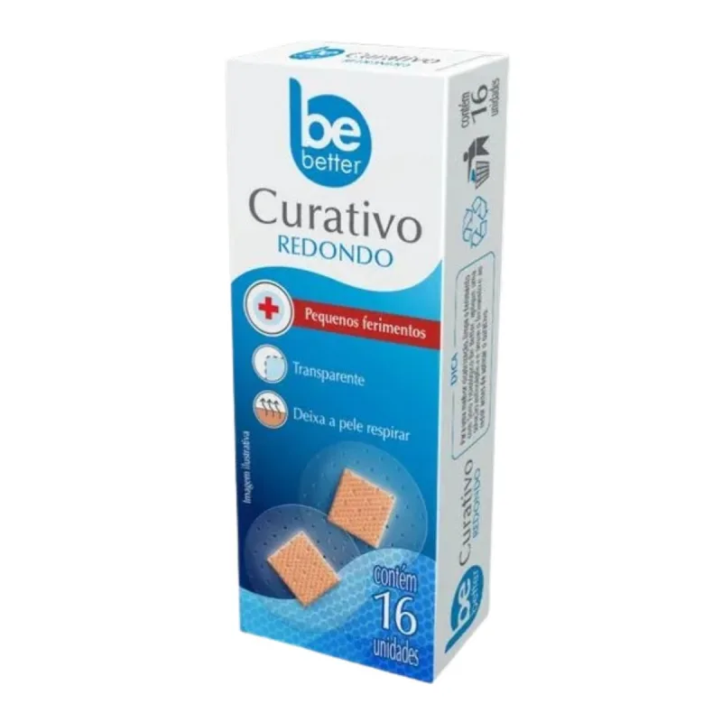 Curativo Redondo Be Better 16un - Be Better