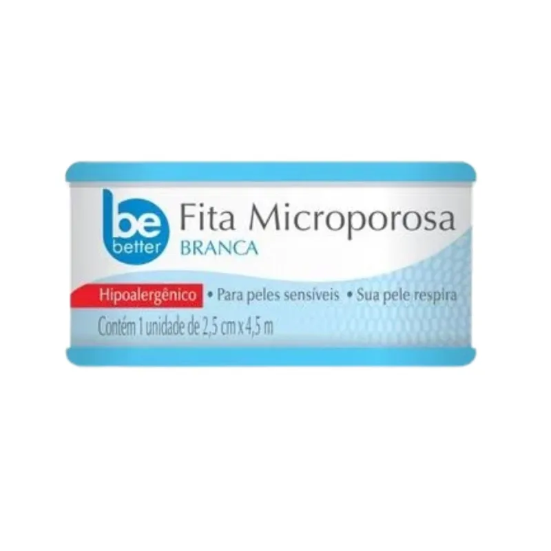 Fita Microporosa Be Better 2,5cmx4,5m - Be Better