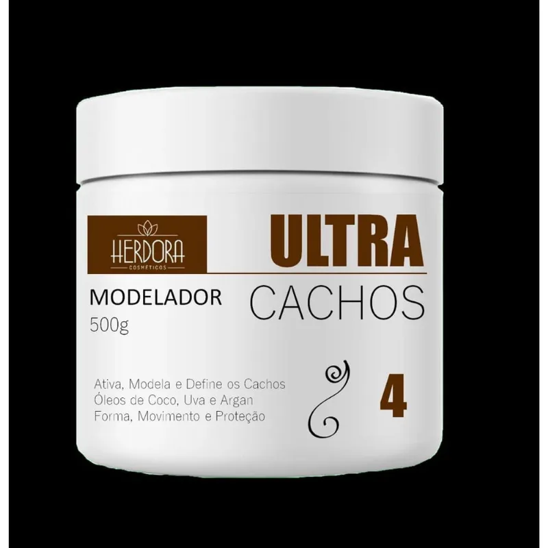Ativador De Cachos- Modelador Ultra Cachos Profissional 500G