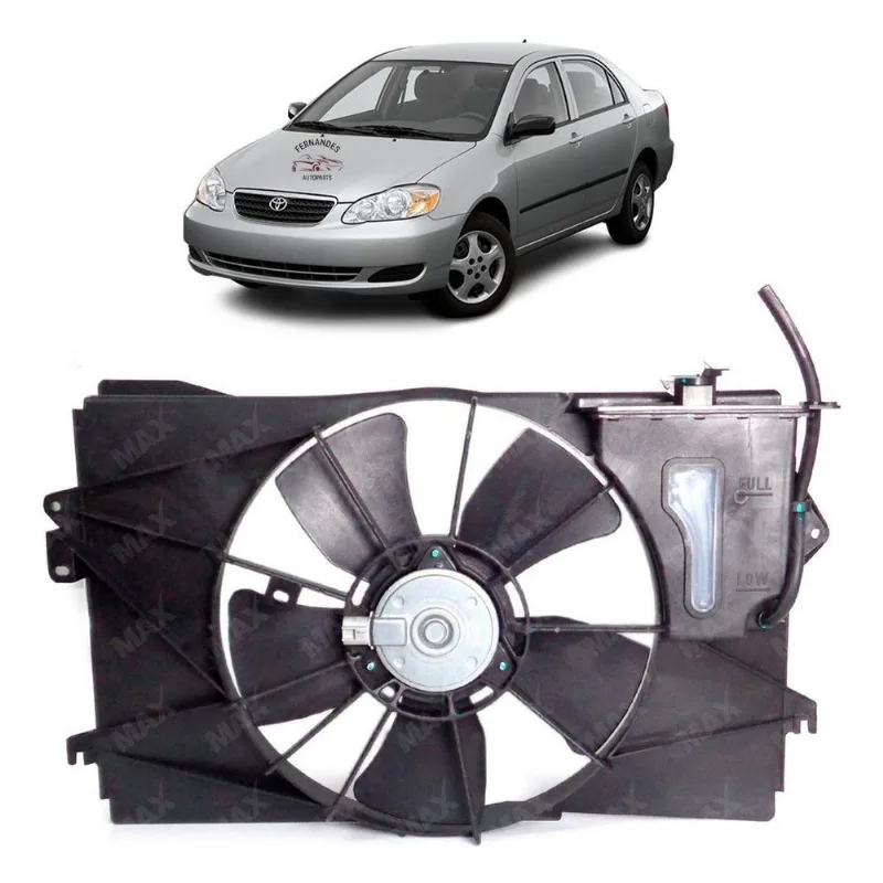 Eletroventilador Ventoinha Toyota Corolla 1.6 1.8 2002/2008
