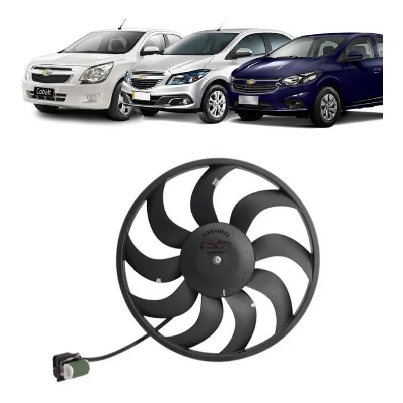 Ventoinha Eletroventilador Gm Onix 2012 2013 2014 2015 2016
