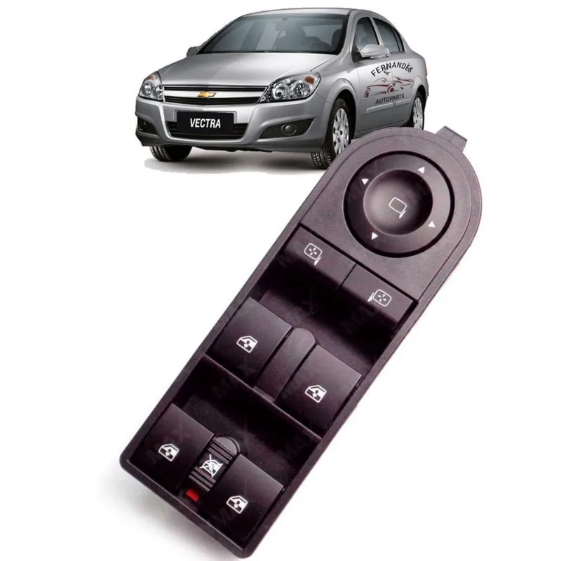 Comando Botão Vidro Elétrico Gm Vectra 2006 2007 2008 2009
