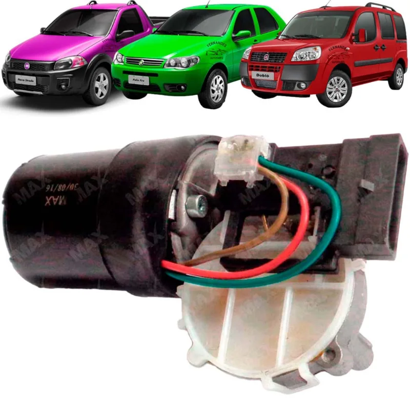 Motor Limpador Parabrisa Palio Doblo Strada 2002 2003 2004