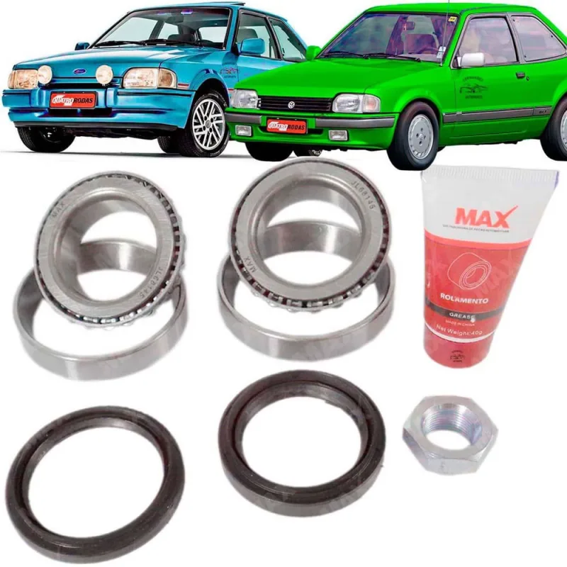 Kit Rolamento Roda Dianteiro Escort Verona Vw Apollo 1990 91 - Não Disponível