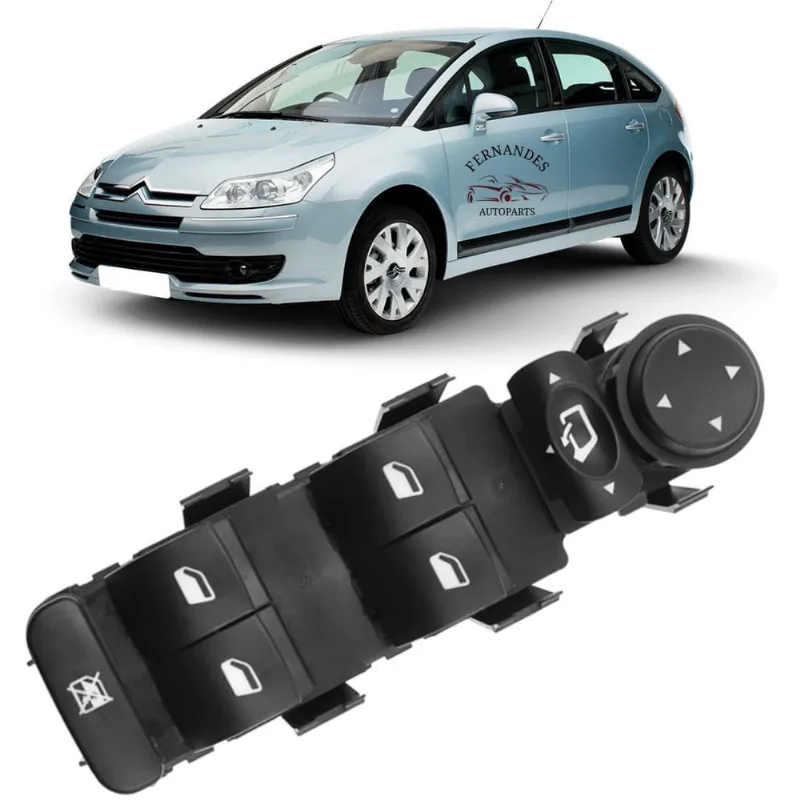 Comando Vidro Eletrico C4 Hatch / Pallas Exclusive Novo d/e