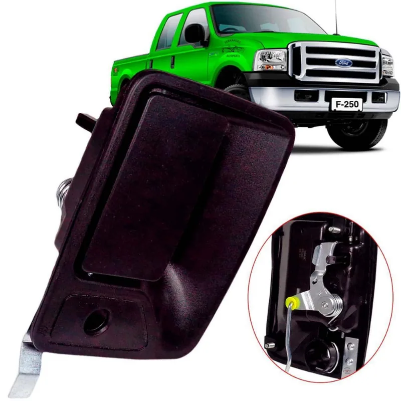Maçaneta Porta Externa Direito F250 F16000 F350 F14000 F1200